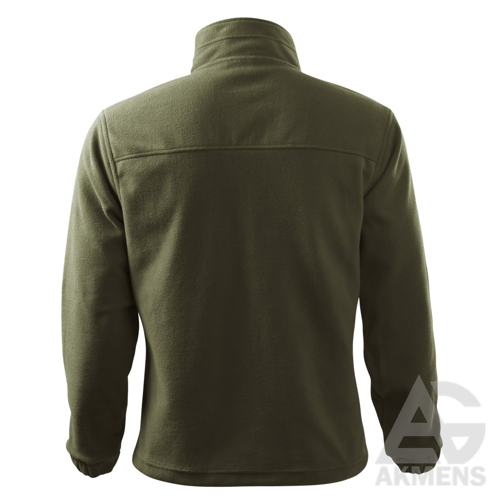 Sweatshirt RIMECK 501 fleece, khaki - rear view