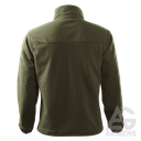 Sweatshirt RIMECK 501 fleece, khaki - rear view