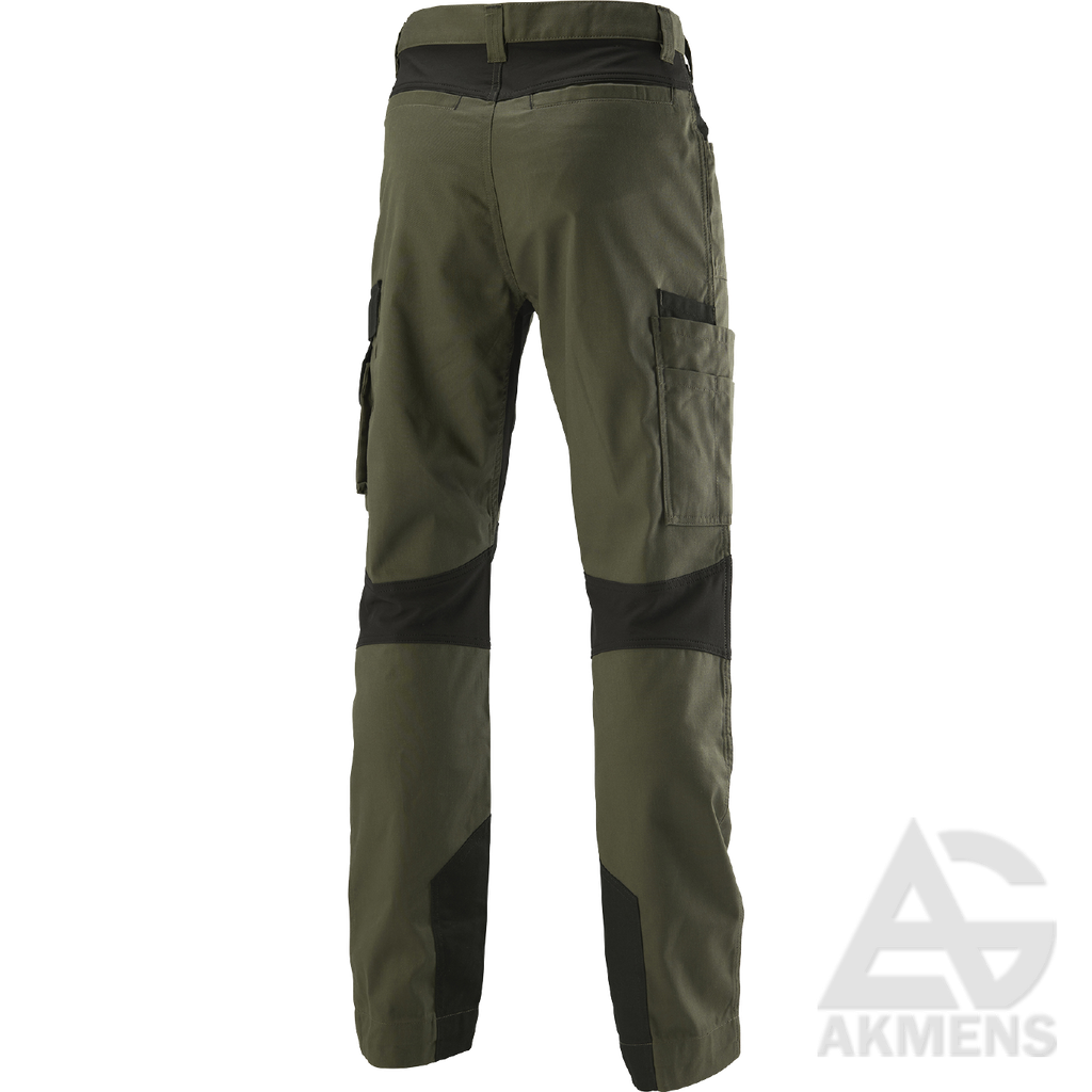 Trousers L.BRADOR 1094PB, green - rear view