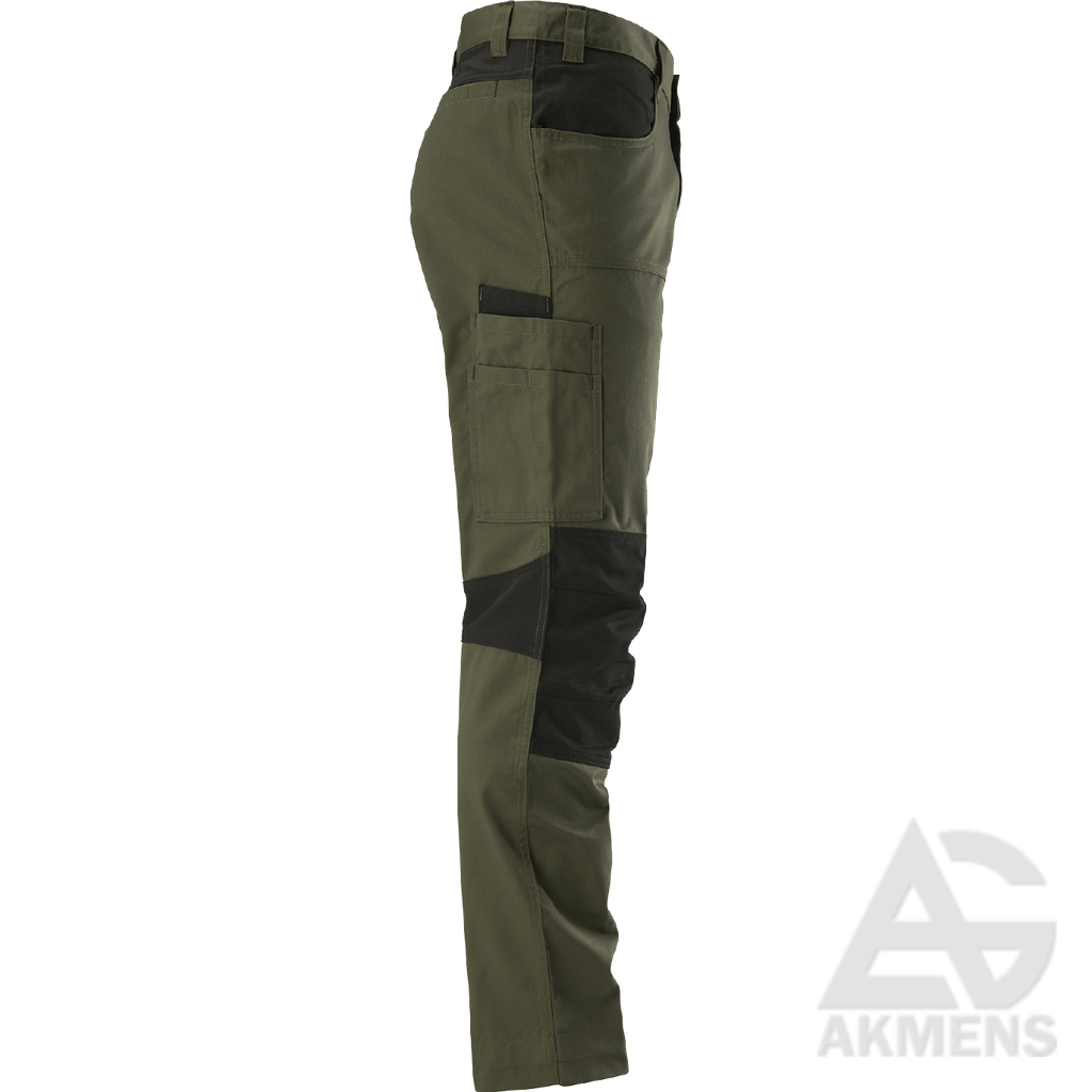 Trousers L.BRADOR 1094PB, green - side view 1