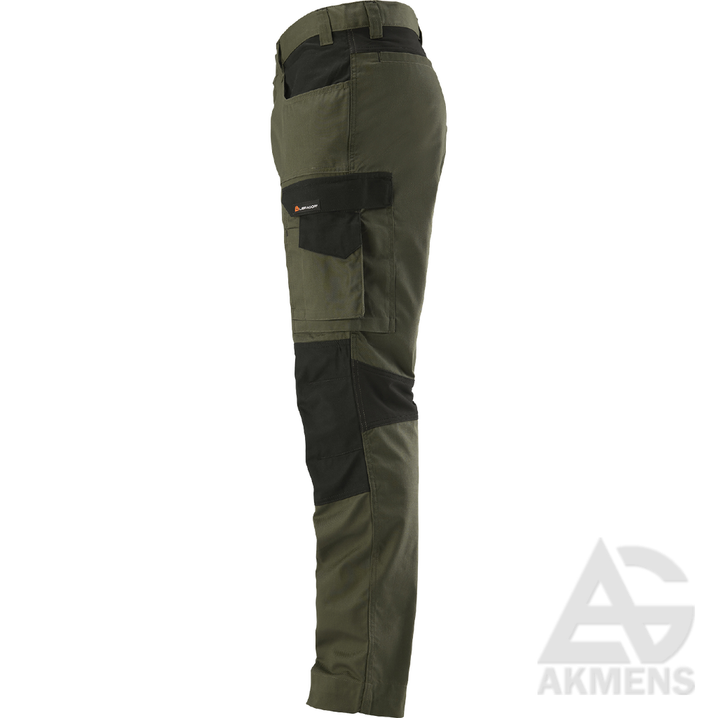Trousers L.BRADOR 1094PB, green - side view 2