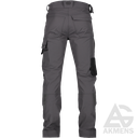 Work Trousers IMPAX DASSY (stretch), grey/black - alternate view