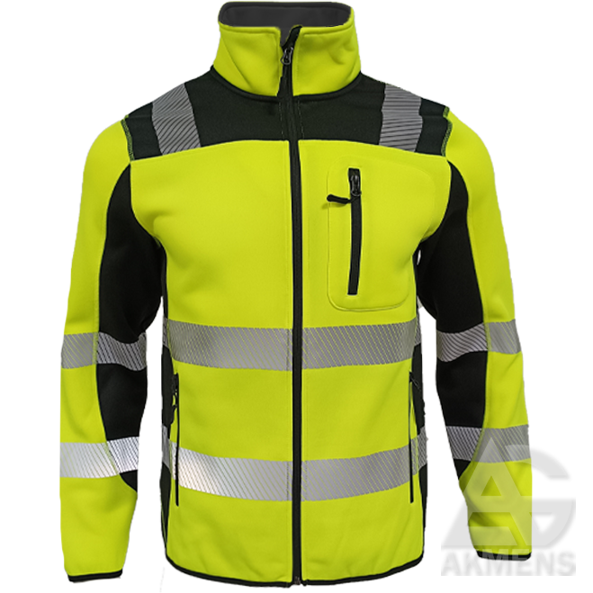 [SG-DZEMPERIS-OSTIN-HI-VIS-GELTONAS-L] Sweatshirt OSTIN HI-VIS, yellow (L)