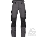 Work Trousers IMPAX DASSY (stretch), grey/black