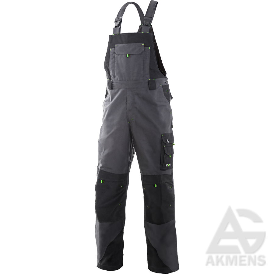 [SG-PUSKOMBINEZONIS-DARBUI-SIRIUS-CANVAS-46] Bib Trousers SIRIUS Canvas (46)
