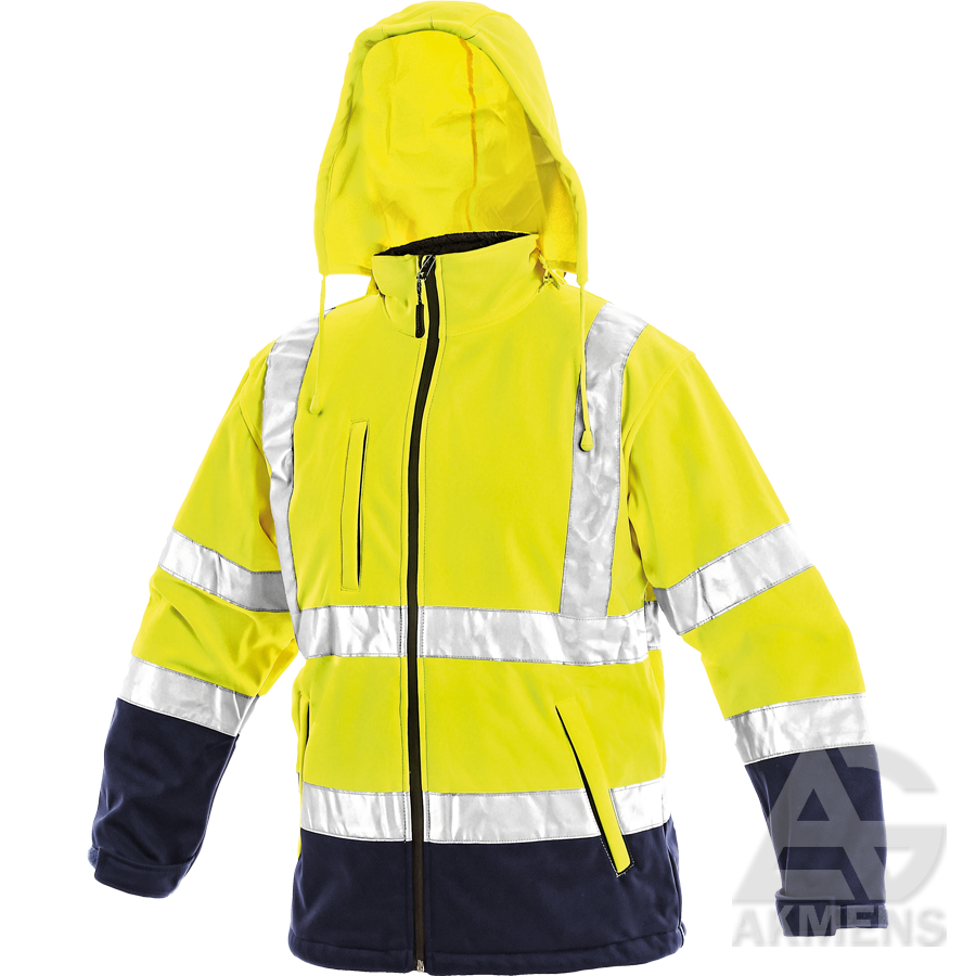 Darba jaka DERBY Softshell, dzeltena