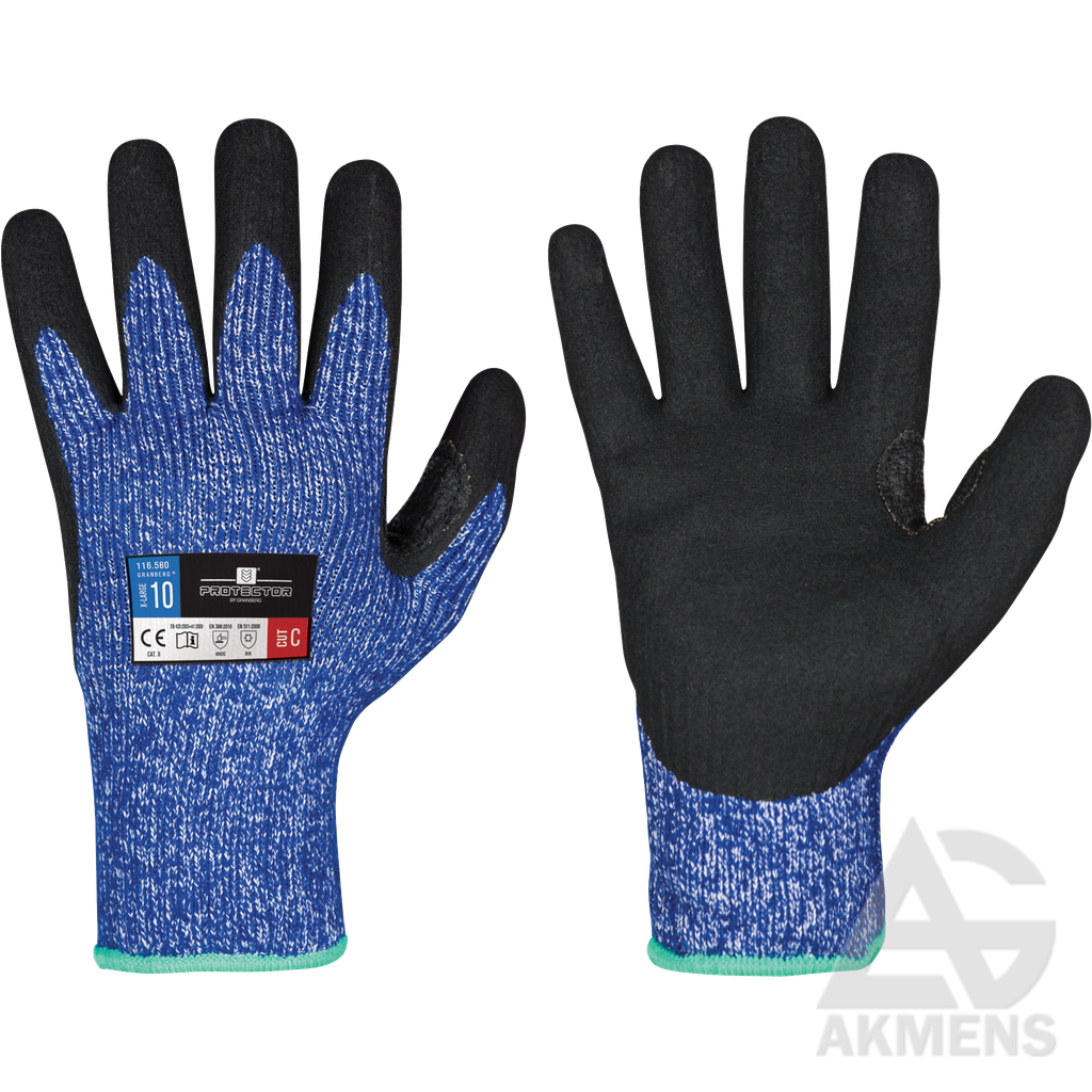 [116.580] GRANBERG 580 Cut-Resistant Winter Work Gloves (10)