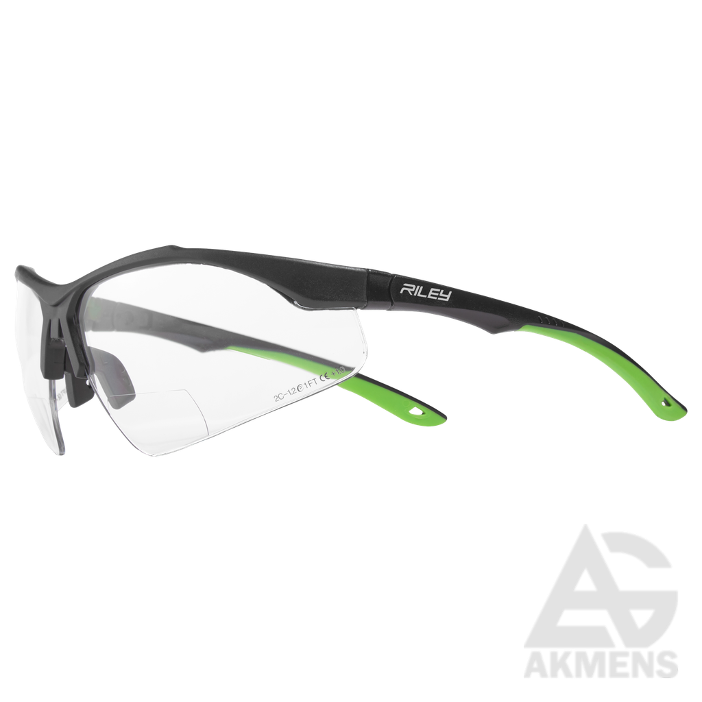[SG-AKINIAI-RILEY-READY-READER-SU-DIOPTRIJOMIS] Aizsargbrilles RILEY READY READER, ar dioptrijām