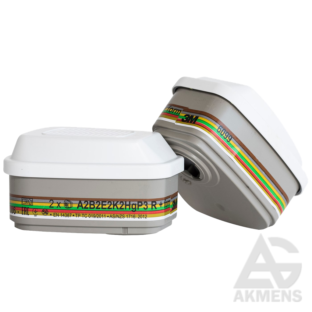[SG-FILTRAI-3M-6099-ABEK2HG-P3-FORMALDEHYDE] Filtri 3M 6099 ABEK2Hg P3+ Formaldehyde