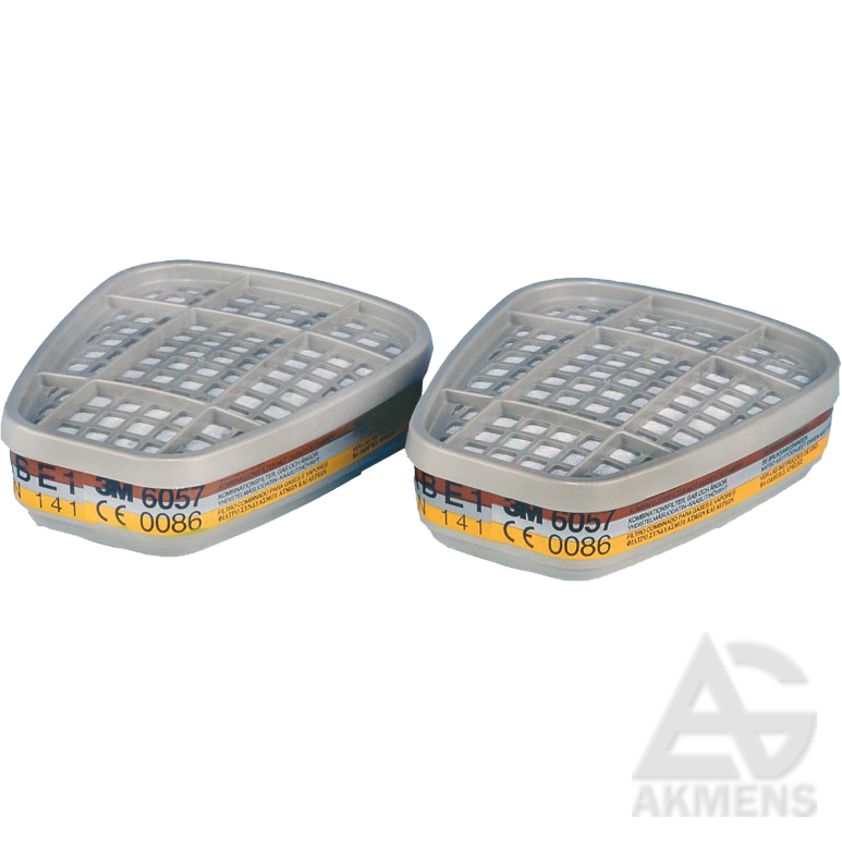 [SG-APSAUGINIU-KAUKIU-FILTRAI-ABE1-3M-6057] Filtri ABE1 3M 6057