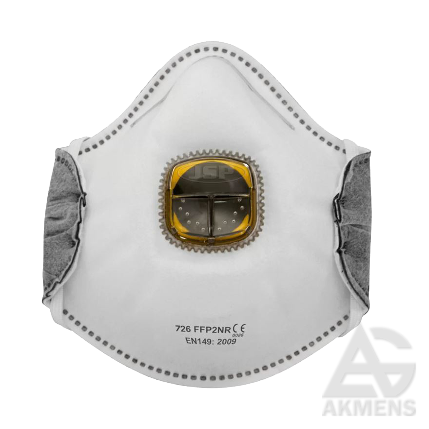 [SG-RESPIRATORIUS-JSP-726-TYPHOON-FFP2-NR-D-SU-AKTYVIOSIOS-ANGLIES-SLUOKSNIU] Respirator JSP 726 Typhoon™ FFP2 NR D, with active carbon