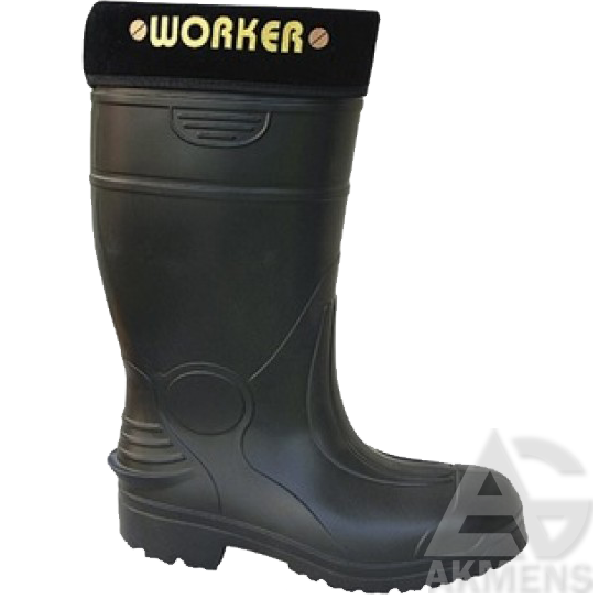 [SG-GUMINIAI-BATAI-WORKER-SB-CI-SU-APSAUGOM-41] Rubber Boots EVA WORKER (su apsaugom) (41)
