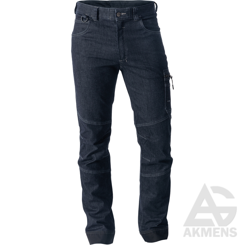 [SG-DZINSINES-DARBO-KELNES-OSAKA-MELYNOS-52-MINUS-172-180-CM] Denim Work Trousers OSAKA DASSY, blue (52, Minus (172-180 cm))