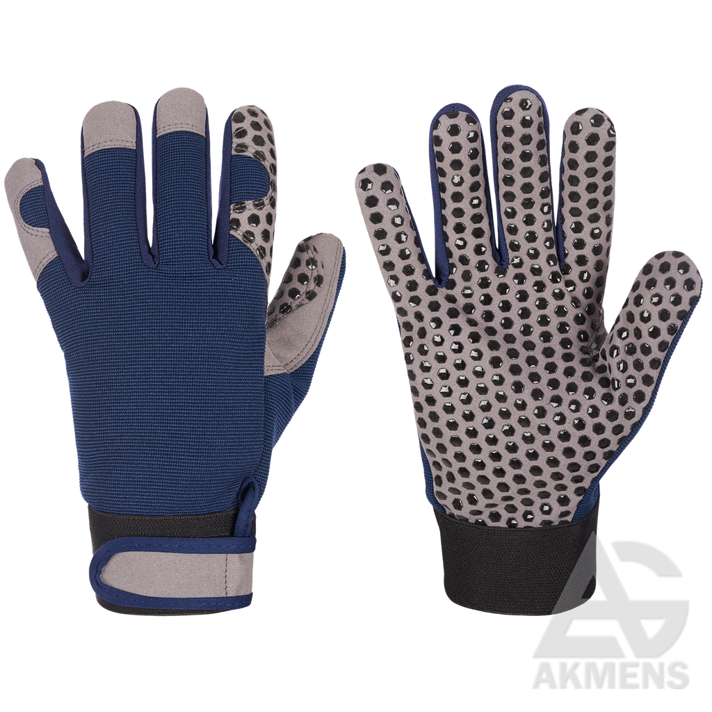 [SG-DARBO-PIRSTINES-STEPO-750-SU-LIPDUKU] STEPO 750 Work Gloves with Hook-and-Loop Closure (10)