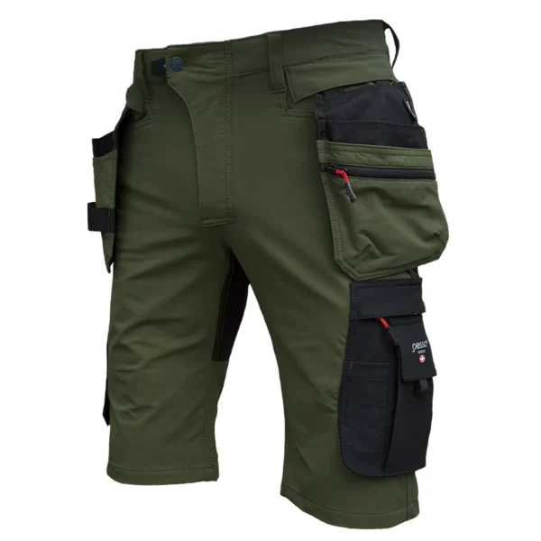 Work shorts Pesso Nexus Flexpro 185, Olive Green