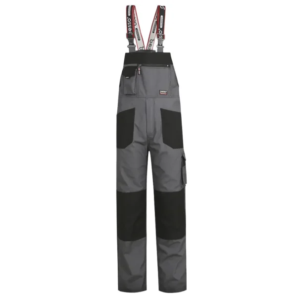 [DPCP/46/164] Bib overalls Pesso Canvas, grey (46-164)