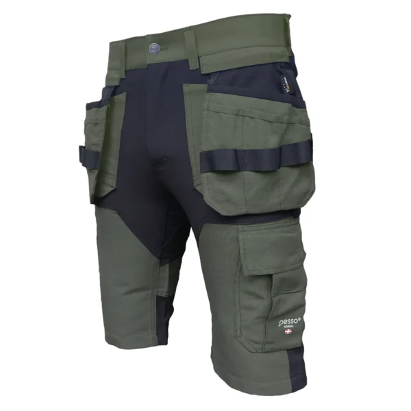 Work shorts Pesso TITAN Flexpro, green
