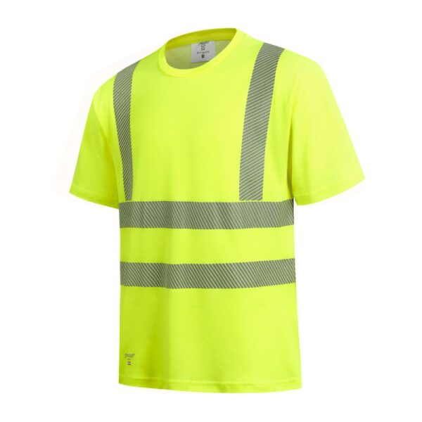 Augstas redzamības T-krekls Pesso HVMCOT HI-VIS, dzeltens