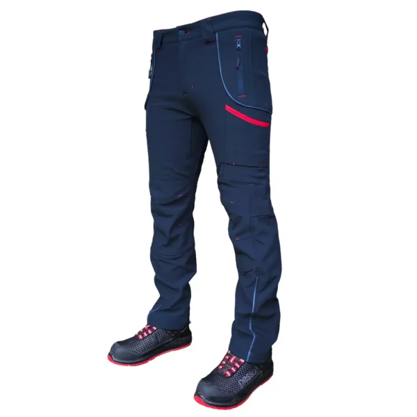 [NEBRASKA_M/50] Softshell trousers Pesso NEBRASKA, blue (50)