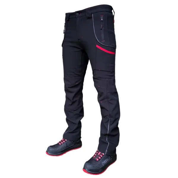 Softshell bikses Pesso NEBRASKA, melnas