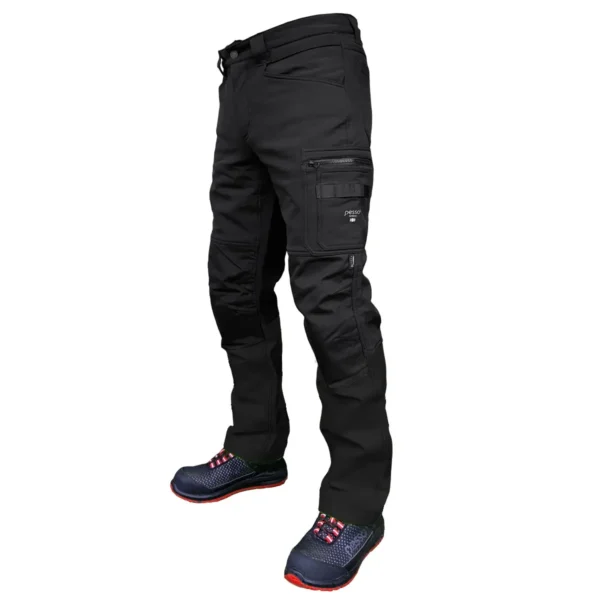 Softshell bikses Pesso MERCURY_J, melnas