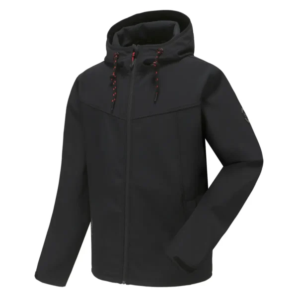 [LEO/2XL] Ripstop Softshell jaka Pesso LEO, melna (2XL)