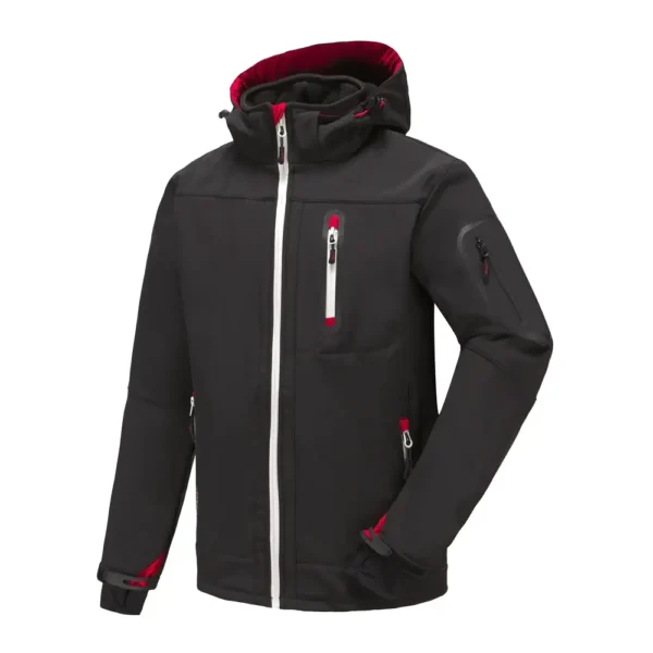 [ACROPOLIS/S] Softshell jacket Pesso Acropolis, black (S)