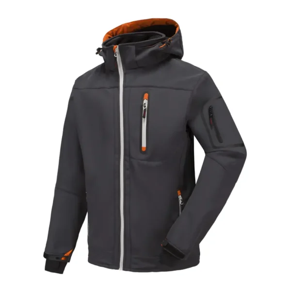 [ACROPOLISP/S] Softshell jacket Pesso Acropolis, grey (S)