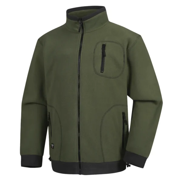 [FMCN/XS] Fleece džemperis Pesso, zaļš (XS)