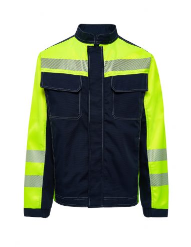 [DS2.SJ15506 [CW49523]] Vīriešu Darba jaka | Canvas Star Hi-Vis (170-176 cm, 44-46 (S))