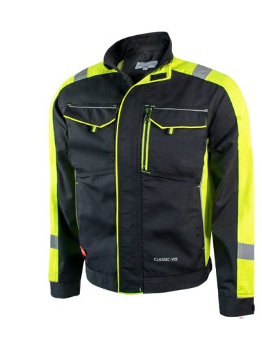 [CW-DARBINIS-SVARKAS-CLASSICS-HI-VIS-JUODA-GELTON-50] Darba jaka | CLASSIC HI-VIS (50)